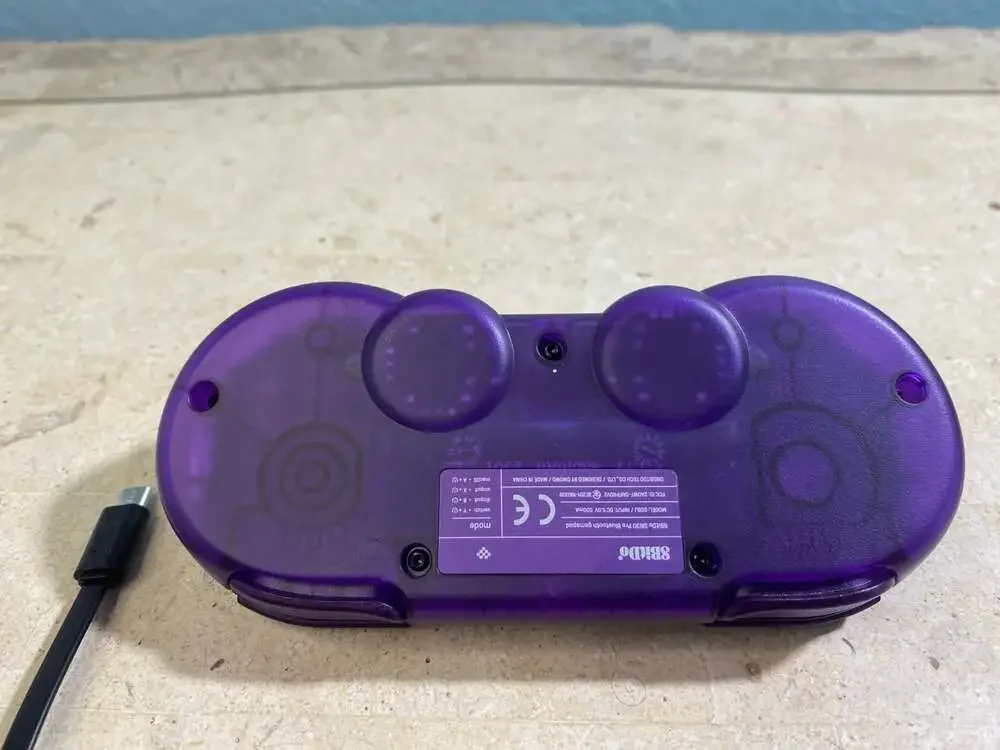 8BitDo SN30 Pro Bluetooth Gamepad and Wireless Adapter Set - Purple Transparent